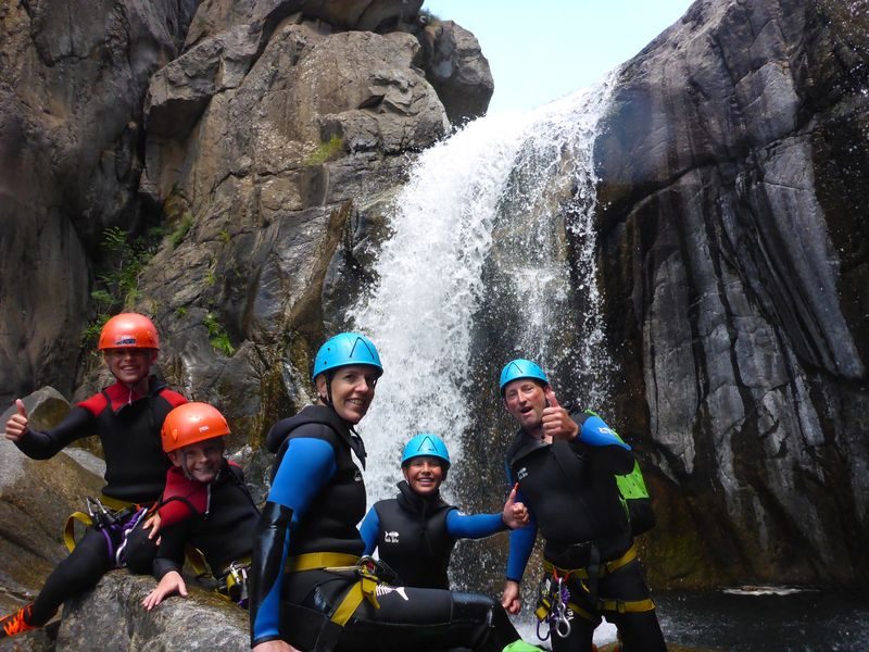 Canyon journée Haut Chassezac avec Nature Canyon