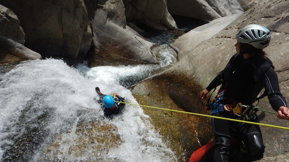 Canyoning - Le Haut Chassezac avec le BMAM