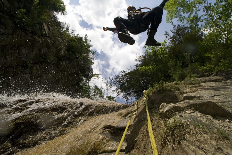 Canyoning - Le Roujanel - 1/2 Journée Découverte avec le BMAM