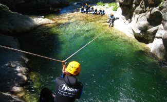 Canyoning met Face Sud - Borne Intégrale