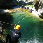 © Face Sud : Canyoning, Via Ferrata, Spéléologie, klimmen, Via Cordata, Kano-kajak - Vallon Pont d’Arc - facesud