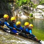 Familie Canyoning met Face Sud - Bas Chassezac