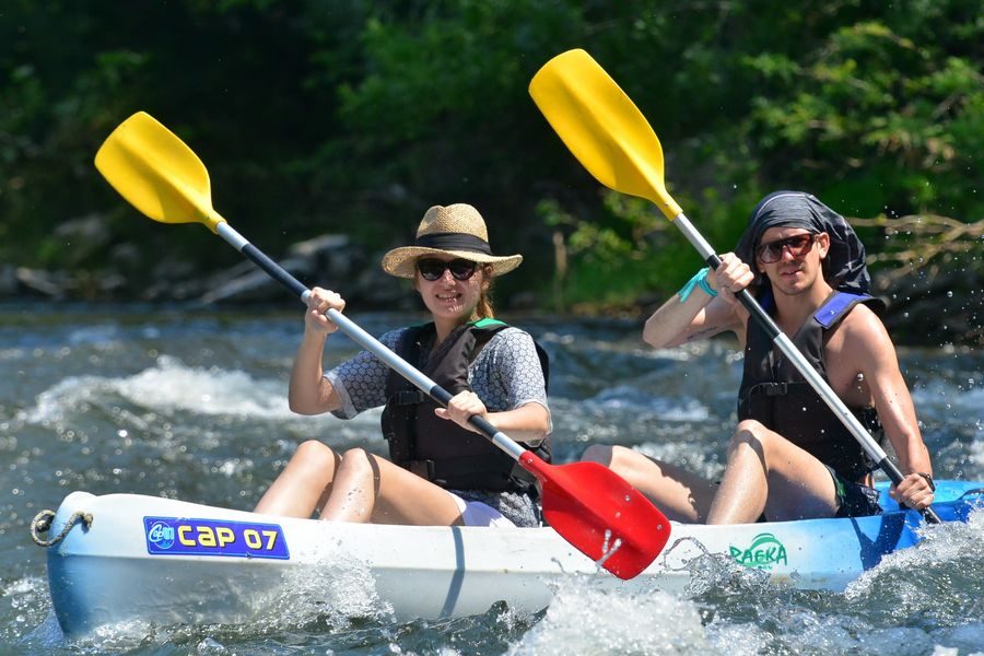 Canoë - Kayak de Balazuc à St Martin d'Ardèche - 57 km / 3 jours avec Cap07 Canoë