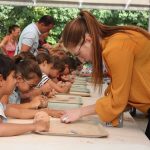 © Workshop in het museum - Fossielen winnen - Muséum de l'Ardèche