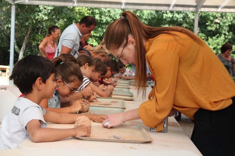 Workshop in het museum - Fossielen winnen