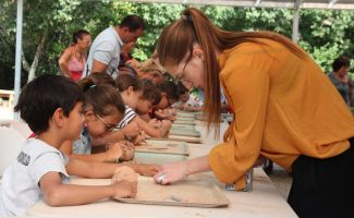 Workshop in het museum - Fossielen winnen