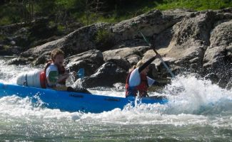 Canoë - Kayak de Vallon à Sauze - 32 km / 2 jours avec Abaca / Ardèche Aventure