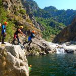 © Familie Canyoning met Face Sud - Bas Chassezac - face sud