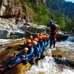 © Familie Canyoning met Face Sud - Bas Chassezac - face sud