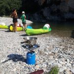 © Canoë - Kayak de Châmes à St Martin d'Ardèche - 24 km / 2 jours avec la Petite Mer - Ugo