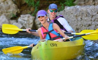 Canoë - Kayak de Pradons à St Martin d'Ardèche - 45 km / 3 jours avec Canoës Service