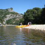 Canoë - Kayak de Pradons à St Martin d'Ardèche - 45 km / 3 jours avec Canoës Service