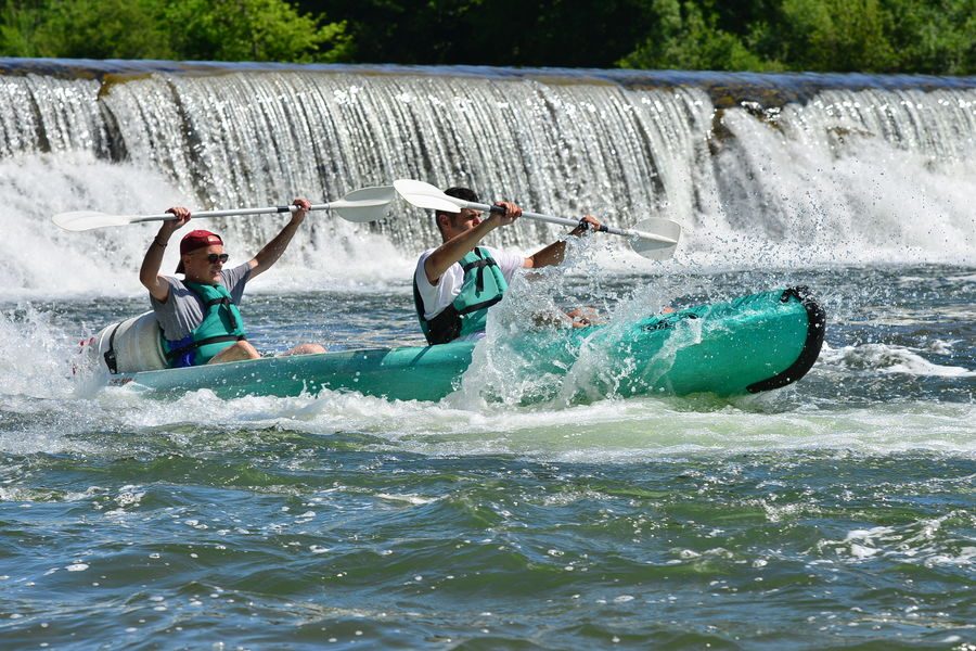 Canoë - Kayak de Vallon à Sauze - 10 + 24 km / 2 jours avec l'Arche de Noé