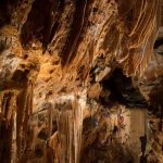 © Expeditie spéléo et wandelen in de Grotte de la Madeleine - Val d'Ardèche
