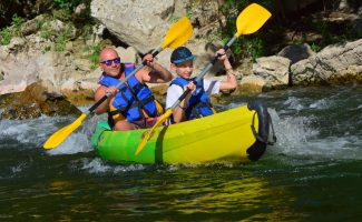 Canoë - Kayak de Châmes à St Martin d'Ardèche - 24 km / 2 jours avec la Petite Mer