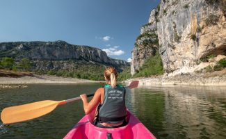 kano verhuur 30 km - Ardèche