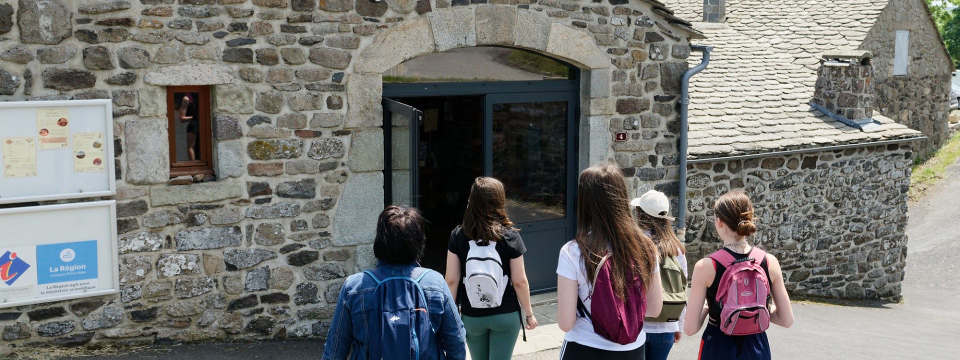 Visite de l'École du vent