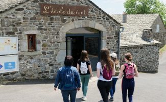 Visite de l'École du vent
