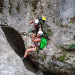 © Canyoning Sportif, Pissevielle 1/2 Journée avec Ardèche Outdoor Activités - AOA