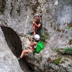 © Canyoning Sportif, Pissevielle 1/2 Journée avec Ardèche Outdoor Activités - AOA