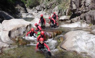 Canyoning aventure Le Rolling-Stone 1/2 Journée avec Ardèche Outdoor Activités