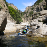 © Canyoning aventure Le Rolling-Stone 1/2 Journée avec Ardèche Outdoor Activités - AOA