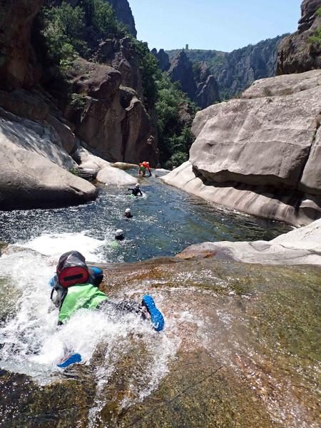 Canyoning aventure Haut-Chassezac 1 Journée avec Ardèche Outdoor Activités