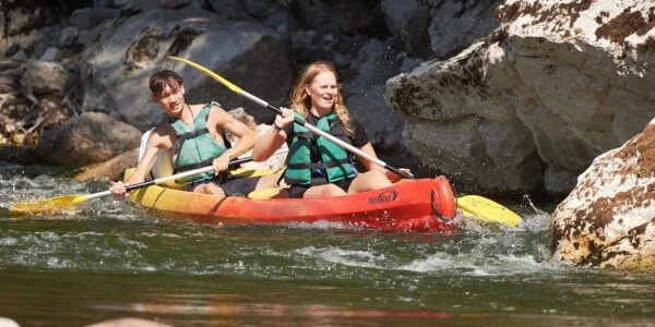 7 km minidaling met Base Nautique du Pont d'Arc