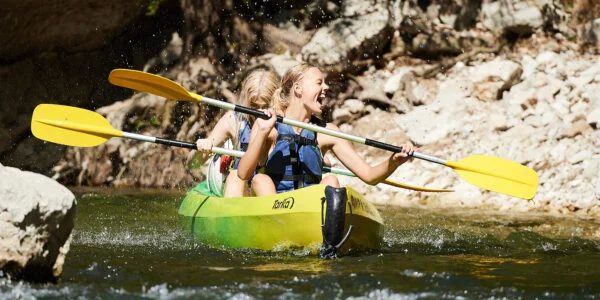 2-daags bivakavontuur - 36 km met Base Nautique du Pont d'Arc