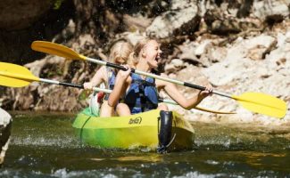 2-daags bivakavontuur - 36 km met Base Nautique du Pont d'Arc