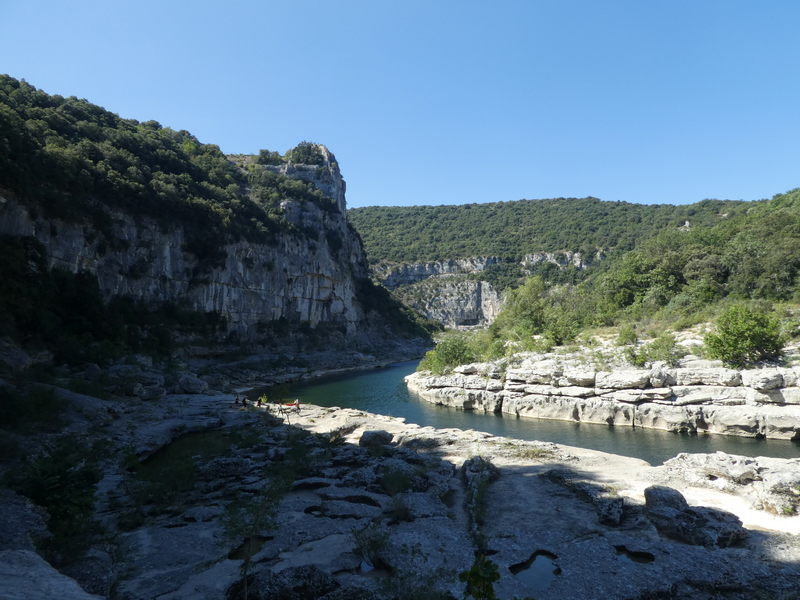 Wandeling: De ingang van de Ardèche kloof met de Louby