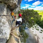 © Via-Corda aventure Jardin d’endieu 1/2 Journée avec Ardèche Outdoor Activités - Ardeche Outdoor Activités