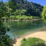 © Kano - Kajak van Sampzon naar Châmes - 12 km met Rivière et Nature - rn