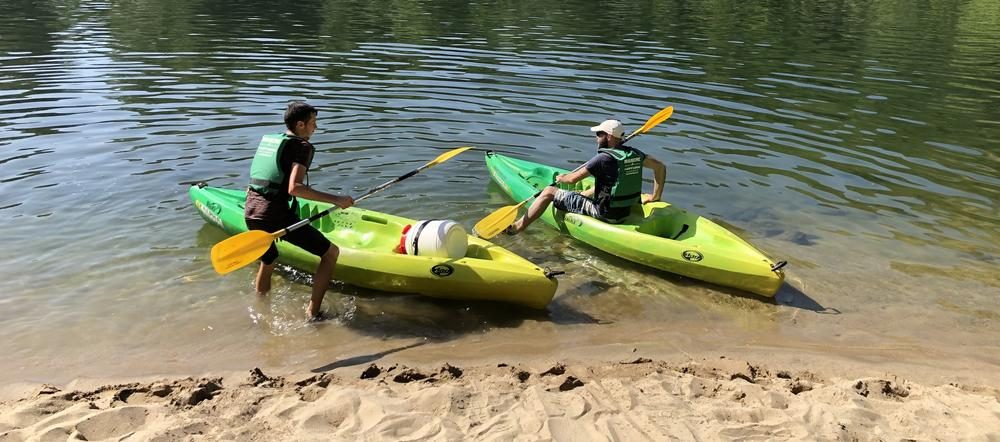 Kano - Kajak van Châmes naar St Martin d'Ardèche - 24 km / 1 dag met Rivière et Nature