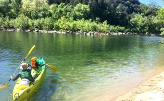 Kano - Kajak van Vallon naar Châmes - 6 km met Rivière et Nature