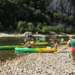 © Kano - Kajak van Sampzon naar Vallon - 6 km met Rivière et Nature - rn