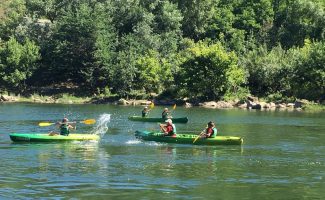 Kano - Kajak van Vallon tot St Martin d'Ardèche - 30 km / 3 dagen met Rivière et Nature