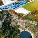 © Les Gorges de l'Ardèche vues du ciel - aero-club