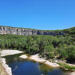 © Parcours 18km - Base nautique de Vogué - ardeche adventure