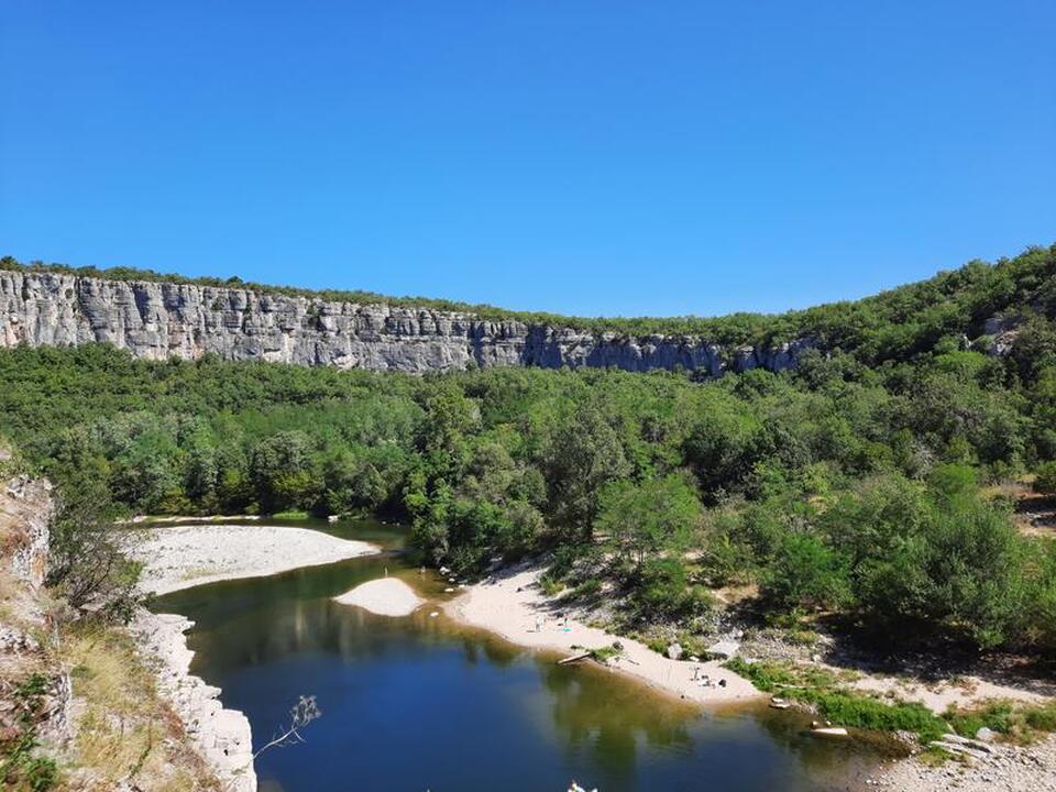 Parcours 18km - Base nautique de Vogué