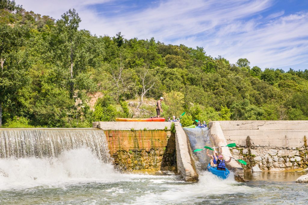 Canoë - Kayak de Sampzon à Châmes - 12 km avec La Vernède