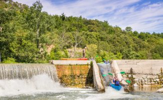 Canoë - Kayak de Sampzon à Châmes - 12 km avec La Vernède