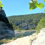 Kano - Kajak van Châmes naar St Martin d'Ardèche - 24 km / 1 dag met Castor Canoë