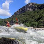Kano - Kayak van Vallon naar St Martin d'Ardèche - 30 km / 2 dagen met Castor Canoë