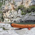 Kano - Kajak van Vallon tot St Martin d'Ardèche - 30 km / 2 dagen met Azur canoës
