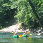 Canoë - Kayak de Châmes à St Martin d'Ardèche - 24 km / 1 jour avec Alpha Bateaux