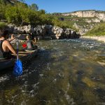 © De Gorges van de Ardèche afvaren per kano - © Matthieu Dupont