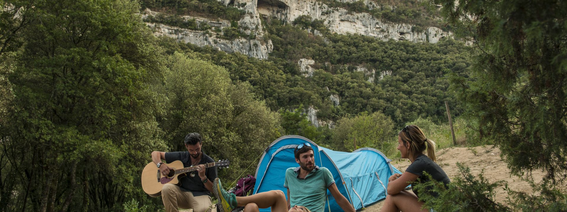 Nuit au Bivouac de Gaud