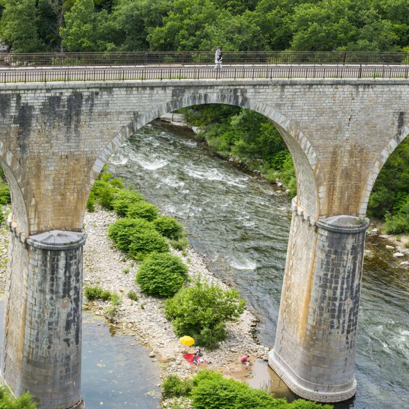 Via Ardèche à vélo ©Matthieu Dupont
