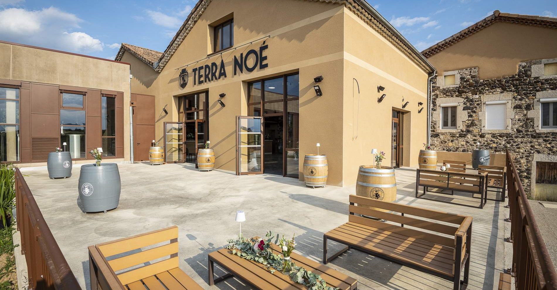 Domaine Terra Noé - Rochecolombe, le 10 septembre 2021.